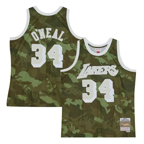 Shaquille O'Neal LAL Superior Basketball Jersey - Green - Fan Favorite
