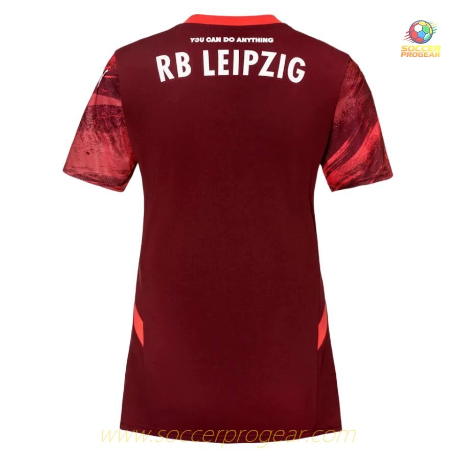 Football Soccer Team Shirt Red Bull Leipzig Away 2024-2025 Season Women's Edition's