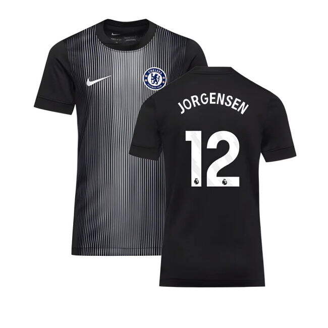 Chelsea 2025-20 Home Shirt Jorgensen #12 L M S Kids