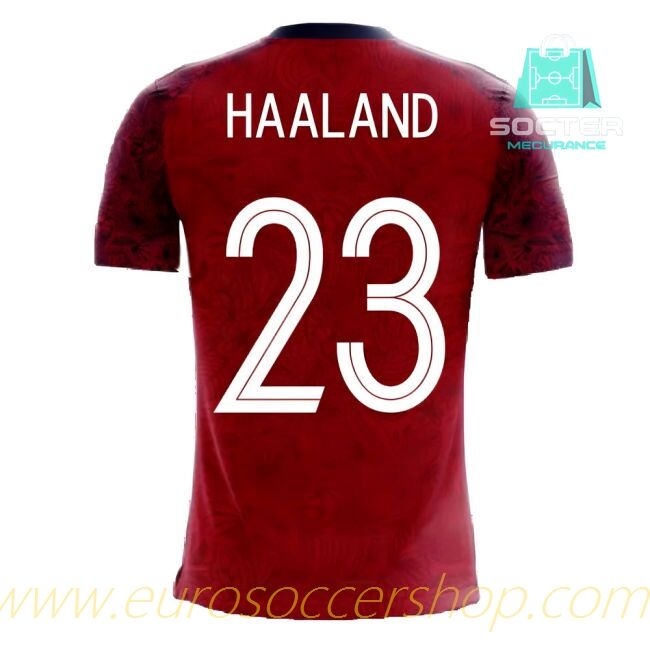 2025-2026 Season Norway Home Football Shirt Libero (HAALAND 23)