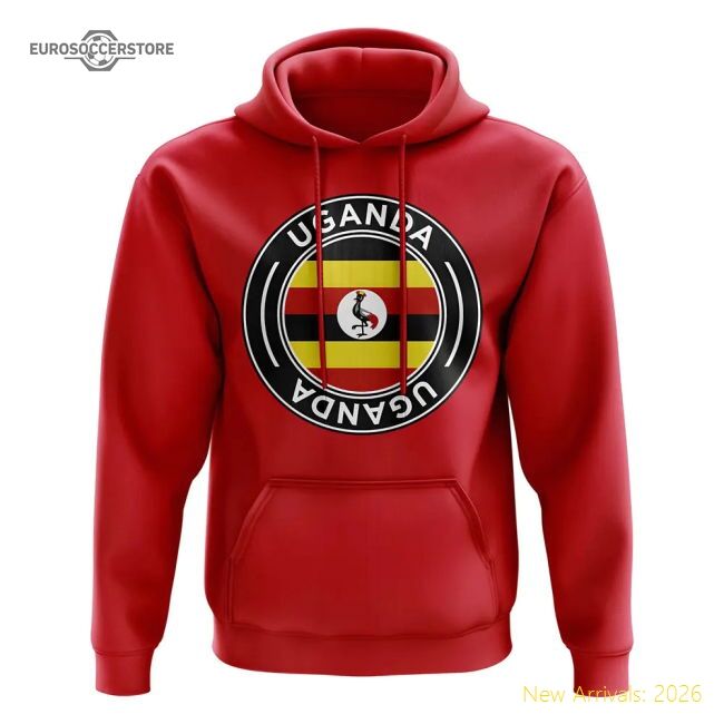Durable Uganda Football 20242025 Regular Hoodie () Breathable