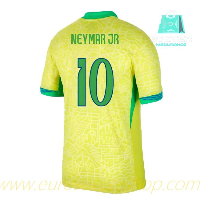 2024-25 Edition Brazilian National Team Home Shirt (Neymar JR 10)