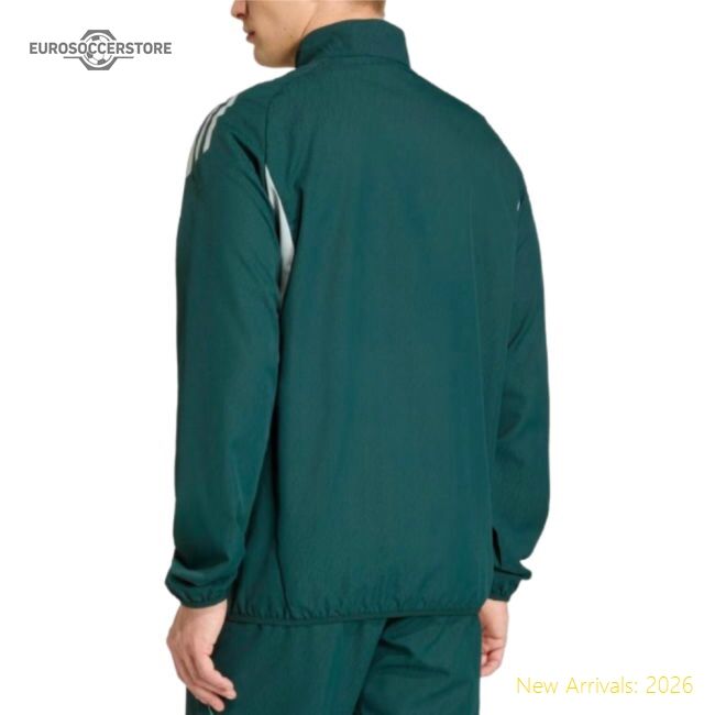 Authentic 2025-2026 Arsenal Presentation Jacket (aurora Ivy)