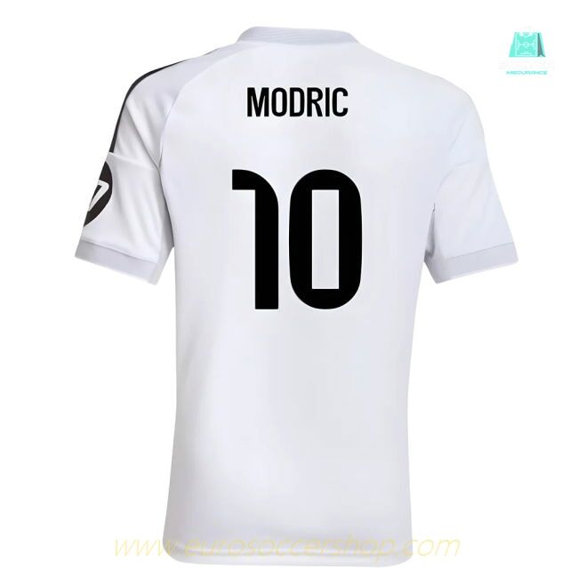 2025-2026 Real Madrid Home Shirt (Kids) (Modric 10)