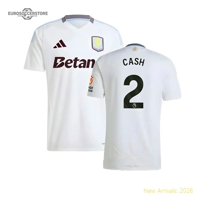Official 2024-2025 Aston Villa Away Shirt (cash 2) - Premium Quality