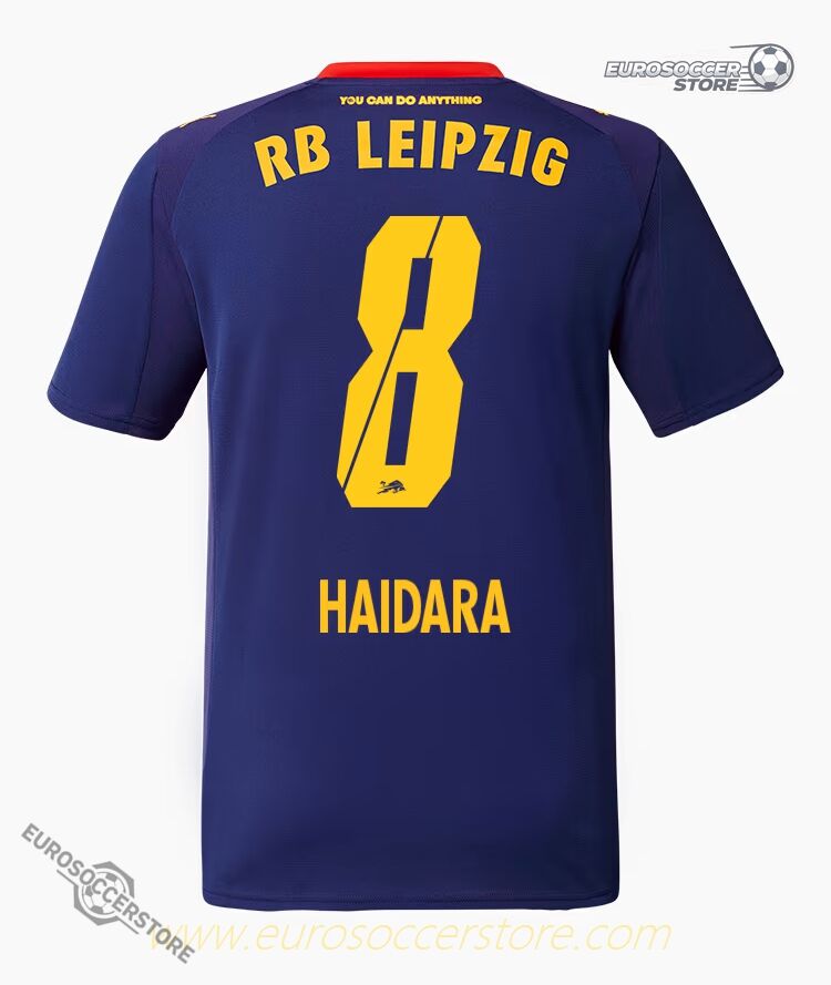 RB Leipzig 25-26 Season Away HAIDARA 8 Football Jersey