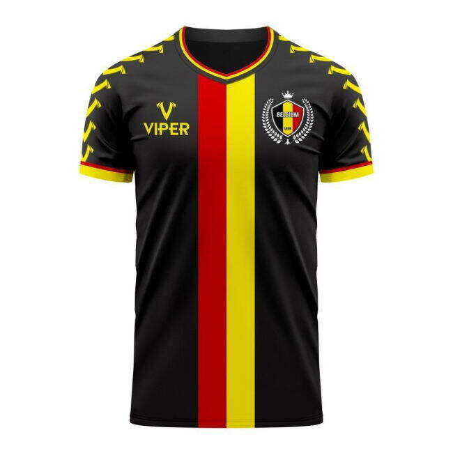 Minimalist Belgium 2025-2026 Away Concept Football Kit (Viper) Spiritual