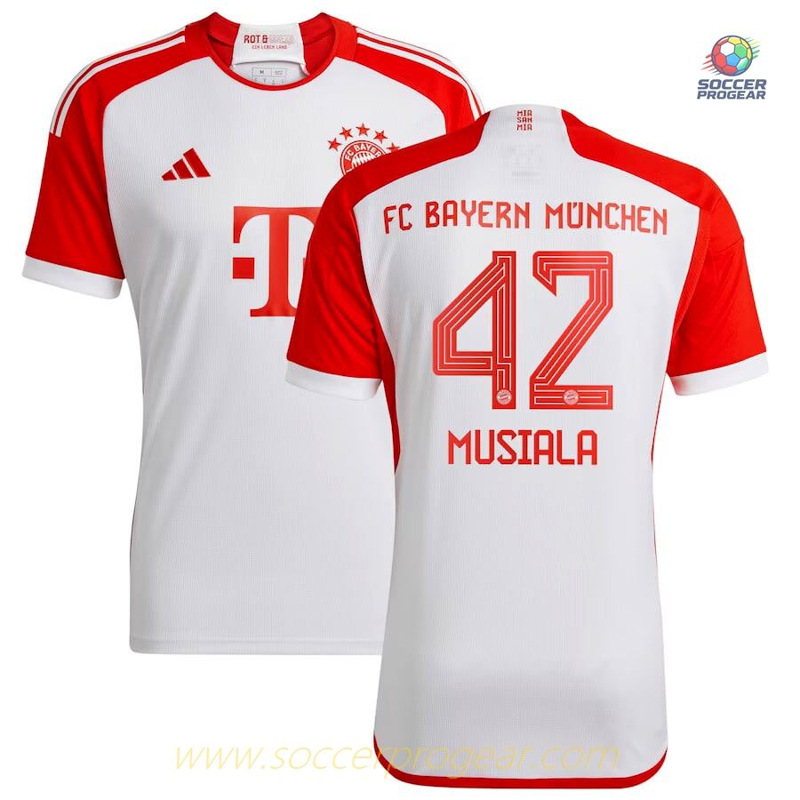 BAYERN MUNICH Match Quality HOME SHIRT 2023-24 MUSIALA