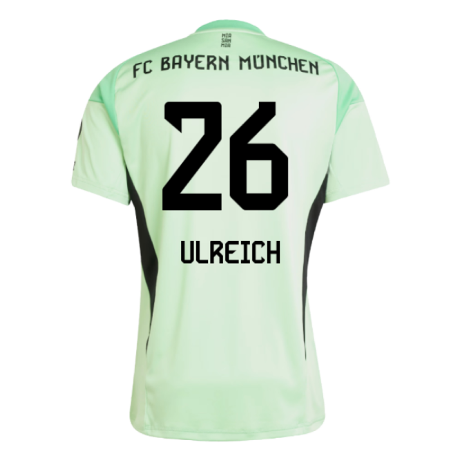 Top-grade 2025-2026 Bayern Munich Home Goalkeeper Shirt (glory Mint