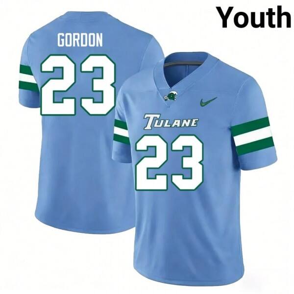 Key Contributor Youth #23 Javin Gordon Youth Blue Jersey