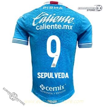 Cruz Azul Home SEPULVEDA 9 Jersey for the 24-25 Season