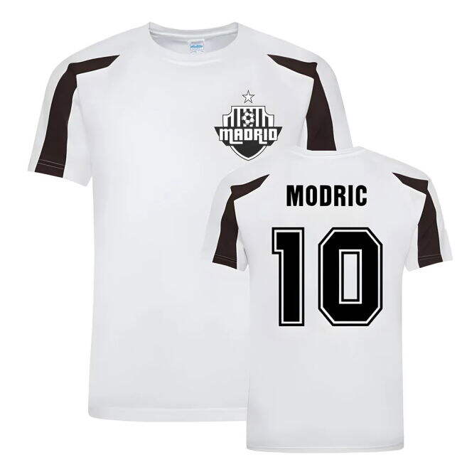 Luka Modric Madrid Sports Training Jerse - Team - Top- Prem- Casual