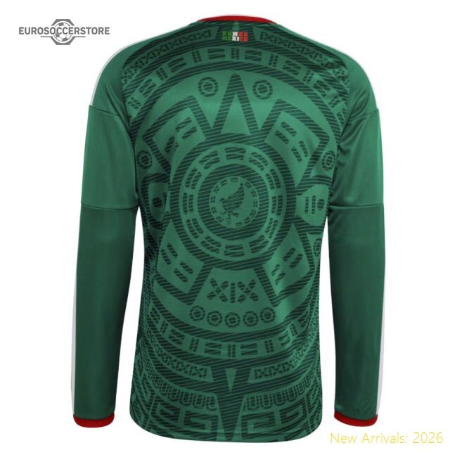 Mexico Long 20262027 Home Premium Shirt S3638chest Climalite