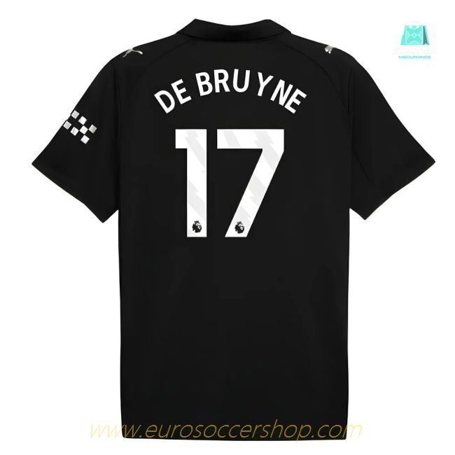 2025-2026 Man City Away Shirt (De Bruyne 17)