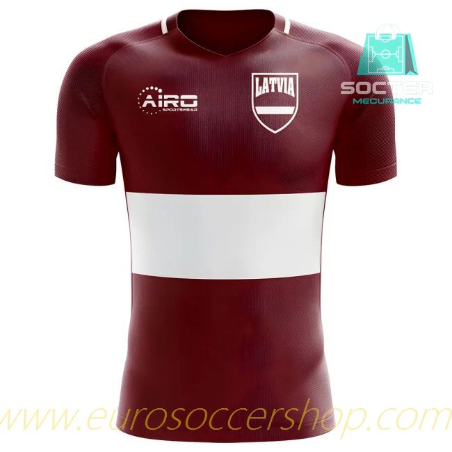 2025-2026 Season FIFA Approved Latvia Home Shirt Concept