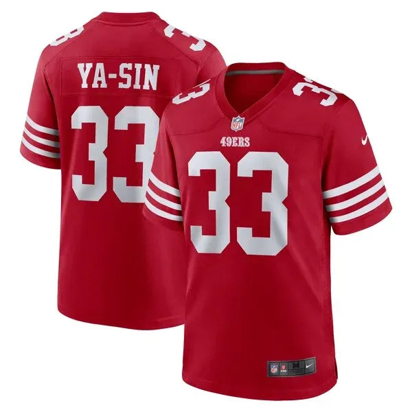 San Francisco 49ers Game NFL Jersey - Scarlet | Elite Football Apparel