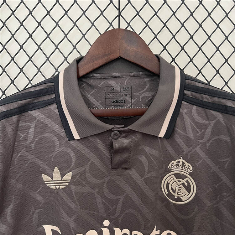 Real Madrid 2425 Third Grey Shirt - Official Replica 24647