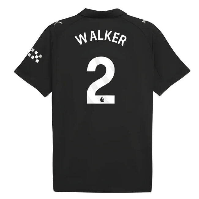 match worn 2025-2026 Man City Away Shirt (Walker 2)