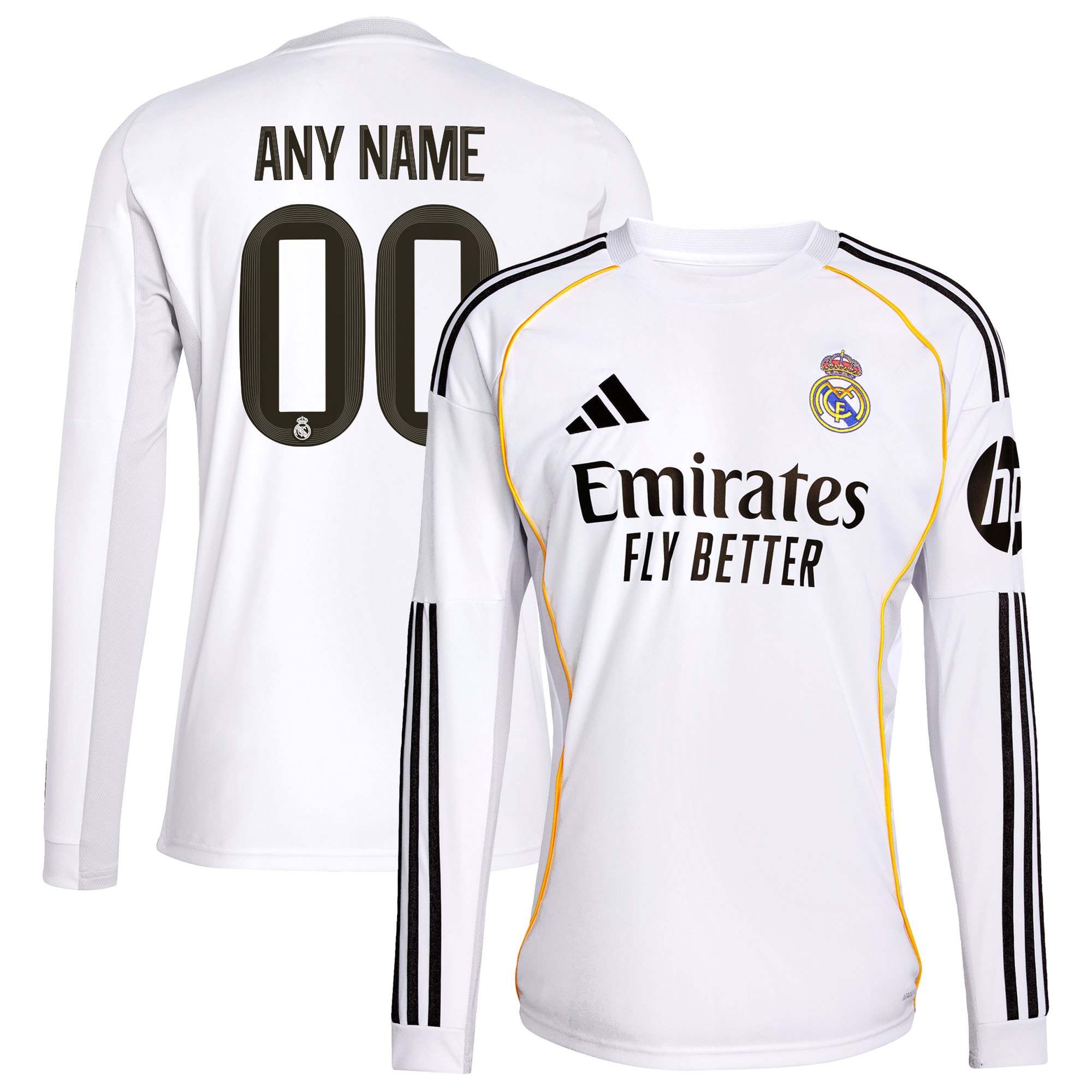 Real Madrid Men's 2025 Authentic Replica - Authentic - Free Shipping