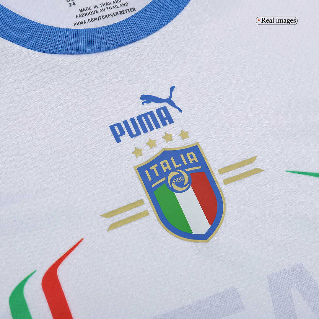 Kid's Italy Away  Soccer Jersey Kit(Jersey+Shorts) 2022 Authentic Kit