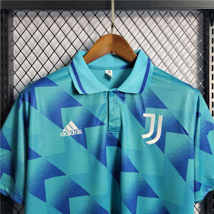 2223 Juventus Light Blue Polo Shirt - Official Replica 6921
