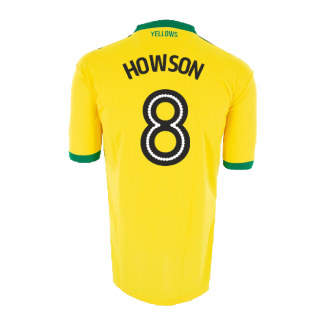 Adult Norwich City 2016-17 Home Shirt ((Good) XXL) (Howson 8)