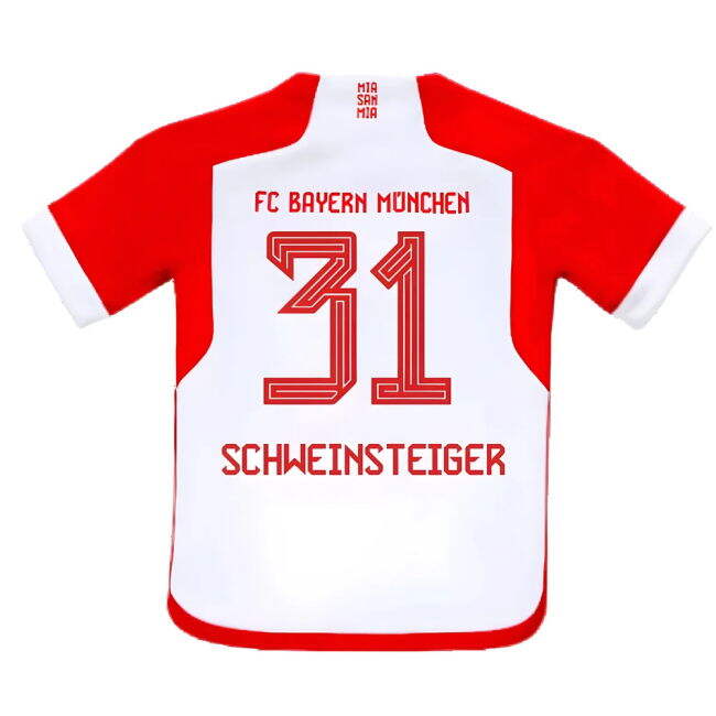Schweinsteiger 31 2023-2024 Bayern Munich Club Home Uniform (Baby)
