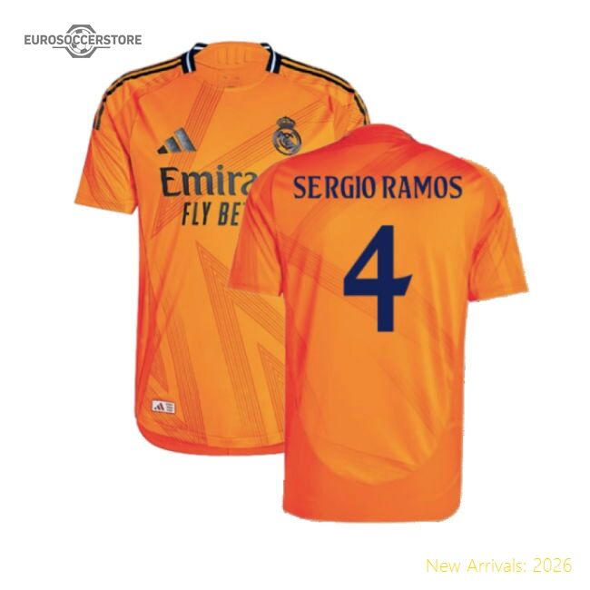 Outstanding 2024-2025 Real Madrid Authentic Second Jersey (sergio R
