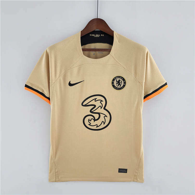 Chelsea 2223 Third Yellow Soccer Jersey Football Shirt - Official