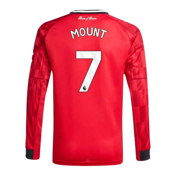 2025-2026 Official Man Utd Home Jersey