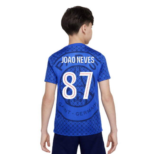 2025-2026 PSG Home Shirt - Kids (Royal) Quick Dry Antibacterial