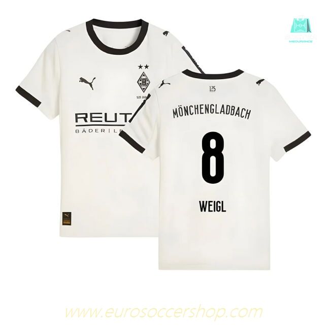 2025-2026 Borussia MGB Home Shirt (Kids) (Weigl 8)
