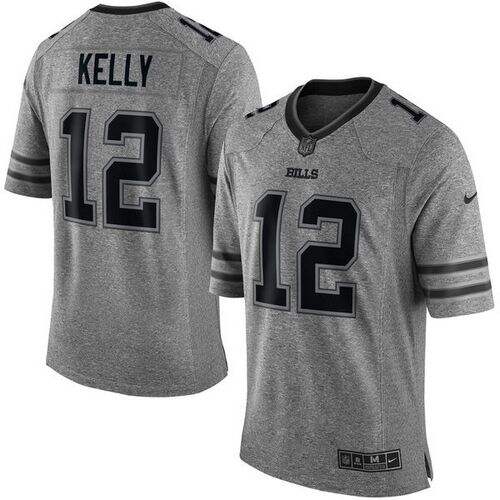 None #None Gray None Limited NFL Jersey player jersey