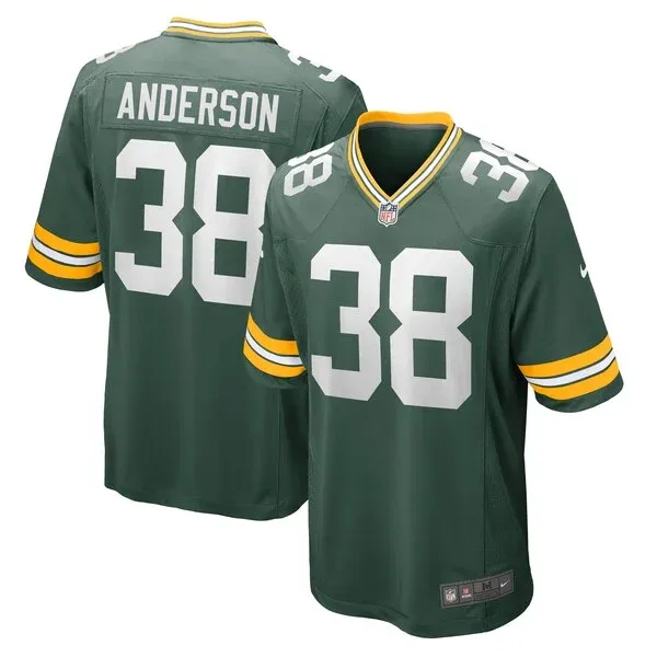 Performance Green Bay Packers Game Jersey - Premium Green NFL Fan J...