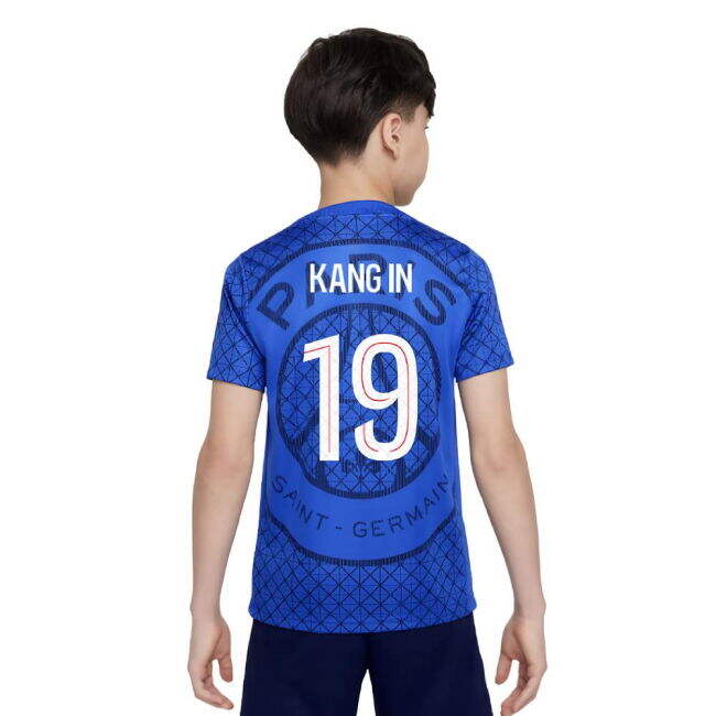 Kang In 19 PSG First Team Professional Grade Home Elite Kit (Kids)
