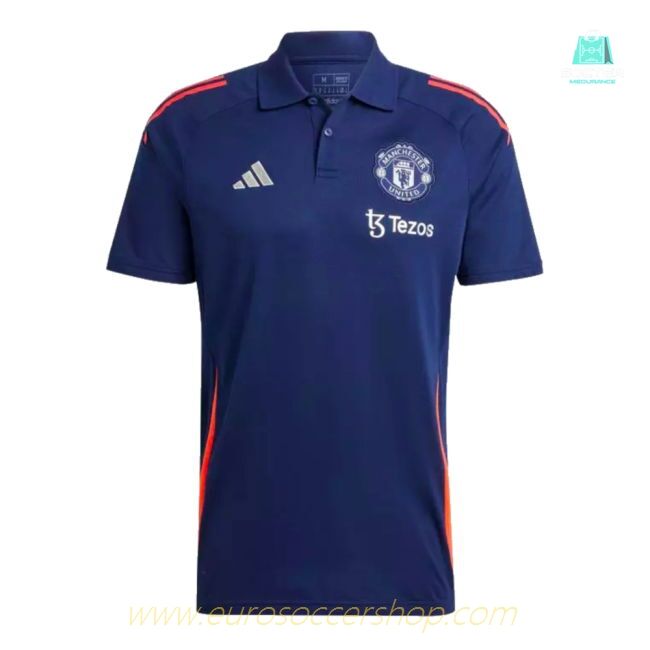 2024-2025 Man Utd Polo Shirt (Night Indigo)