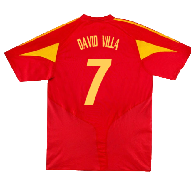 David Villa 7 Spain National Team Sophisticated Home Team Kit