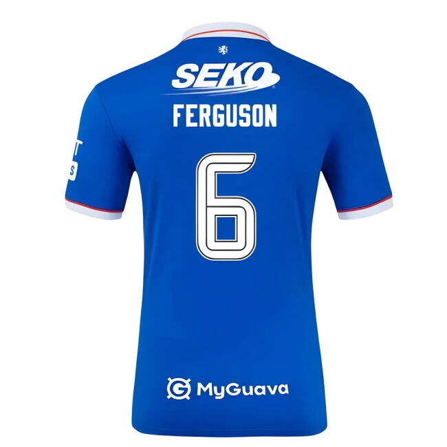 Official Rangers 2025-2026 Home - Soccer Jersey - Top Tier