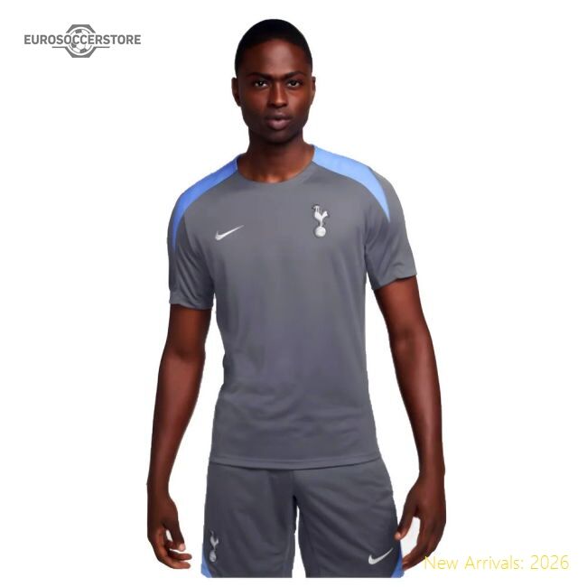 First-class 2024-2025 Thfc Dri-fit Strike Training Shirt (dark Grey)