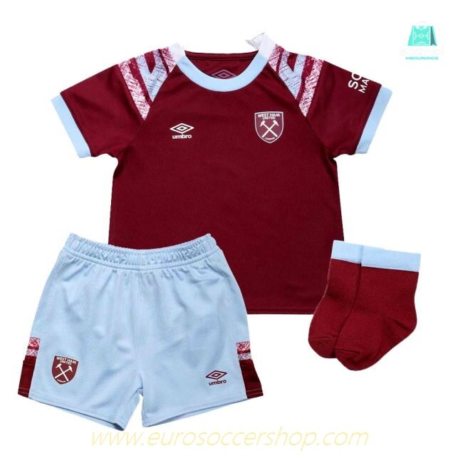 2022-2023 West Ham Home Baby Kit (Your Name)