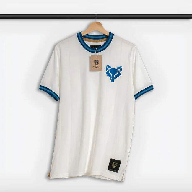 The Fox Away Retro Football Jersey (White)