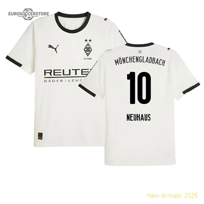 Supporter 2025-2026 Borussia Mgb Home Shirt (Neuhaus 10)