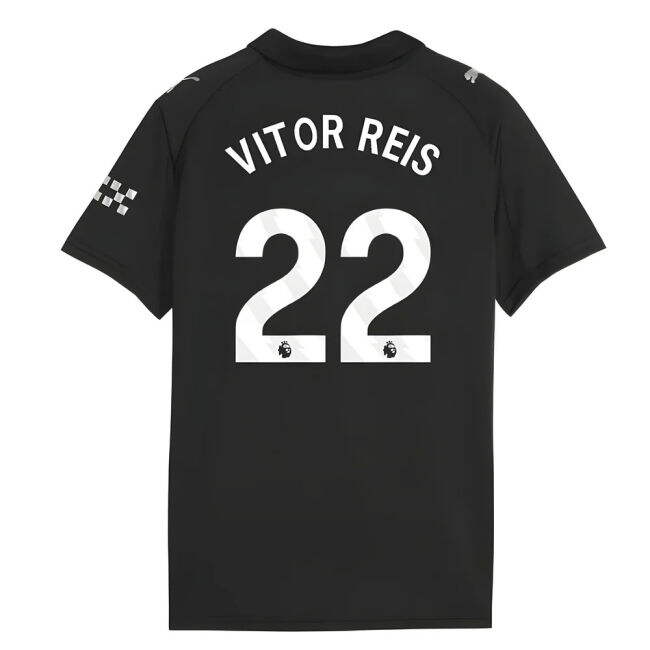 Chic Man City 2025-2026 Man City Away Shirt (Kids) (Vitor Reis 22) ...