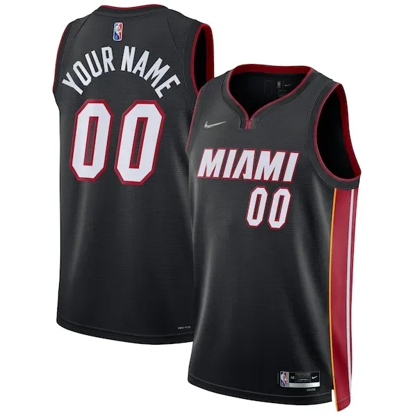 Miami Heat MIA Swingman Jersey - stylish official - Black sports