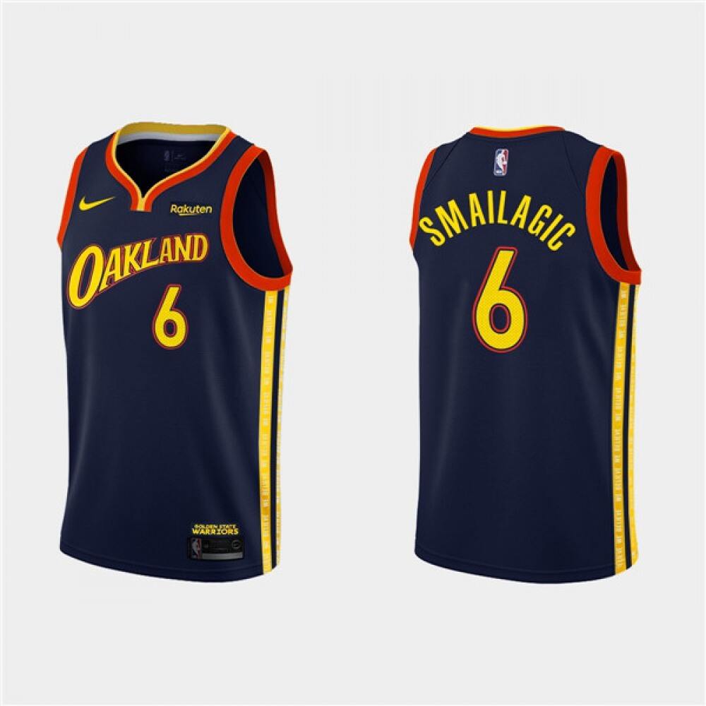 Elite Jersey Golden State Warriors 6 Navy - City Edition - Game Day Essential