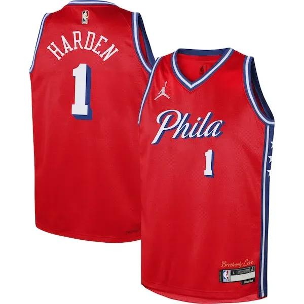Premium-Quality James Harden PHI NBA Swingman Jersey - Fan Favorite