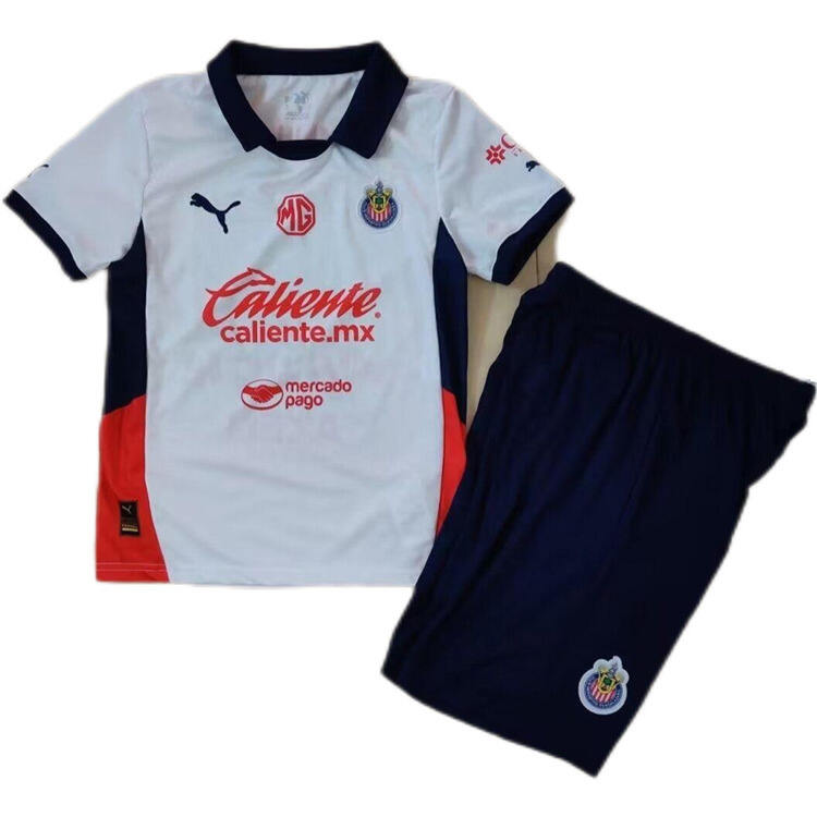 Kids Chivas 2425 Away Kit ShirtShorts - Official Replica 19445