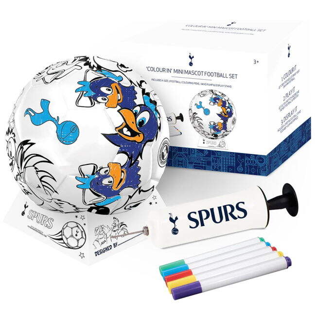 Tottenham Hotspur FC 'Colour In' Mini Football Set