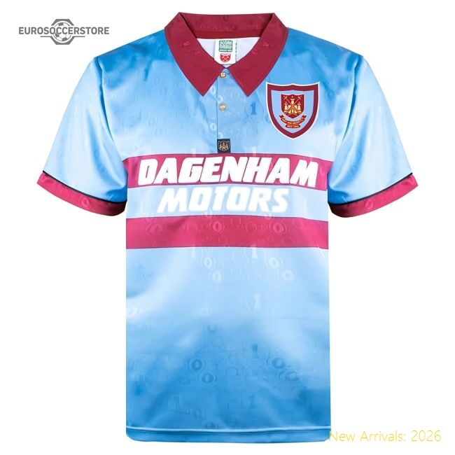 Authentic 1995-1996 West Ham Away Retro Shirt (noble 16) - Premium