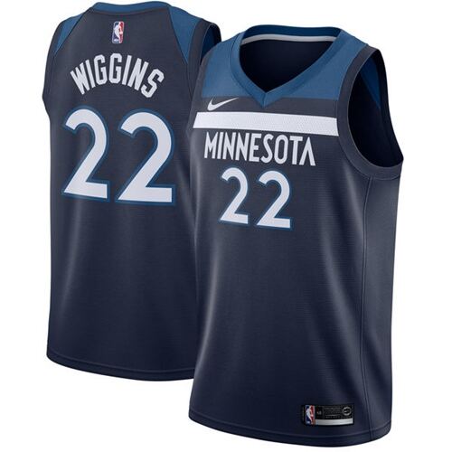 MIN Andrew Wiggins #22 Performance 2024 Icon NBA Swingman Jersey Blue